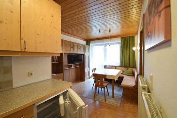 Wohnküche Ferienwohnung Plattenkogelblick